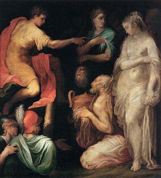 Pietro, Nicolo di The Continence of Scipio Germany oil painting art